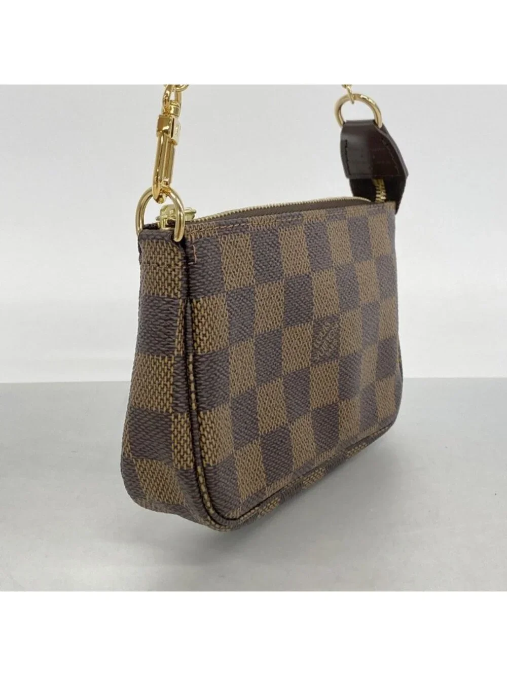 Louis Vuitton Pouch Damier Mini Pochette Soirle Ebene
